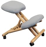 Wooden Ergonomic Kneeling Posture Office Chair [WL-SB-101-GG]