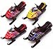 KiNSFUN Die Cast Metal Snowmobile Model, 5 Inch, 1 Random Color