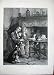 1896 ROBERT MORLEY FINE ART LITTLE GIRL FATHER DOG Image