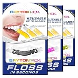 Brytonpick - 'FLOSS in SECONDS' (10 Pack) INTERDENTAL CLEANER - See our other listings for 3, 20 & 30 Packs