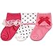 Luvable Friends Unisex Baby Socks Set Dark Pink, 6-12 Months