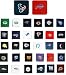 Wrist Band w / NFL Team Logo(price/each), Wristband, Sweatband