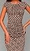 CANDAY Women's Sleeveless Polka Dot Hip Package Pencil Dress