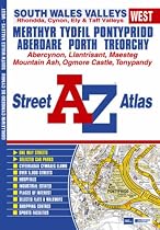 South Wales Valleys (West) Street Atlas