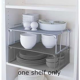 1 x Large Mesh Stacking Shelf