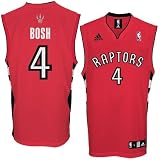 Chris Bosh Jersey: adidas Red Replica #4 Toronto Raptors Jersey