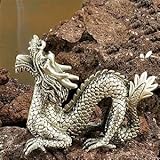 New Chinese Dragon Collectible Pewter Cone Incense Burner Aromatherapy