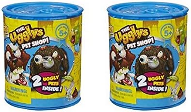 4 Ugglys Pet Shop Pets Series 1 (2 Blind can 2 packs)