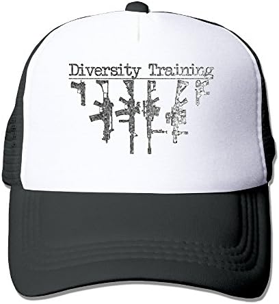 Diversity Training Molon Labe Polyester Men's Fitted Mesh Trucker Core Baseball Cap Halloween Holiday Gifts