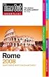 Time Out Shortlist Rome 2008 (Time Out Shortlist)