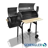 Schengler BBQ Smoker Holzkohlegrill SBBQ150