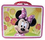 Minnie Mouse Metal Girls Tin Lunch Box