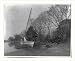 Historic Print (M): [Hampton Institute students sketching a fishing boat at river ban...