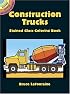 Construction Trucks Stained Glass Coloring Book (Dover Little Activity Books)