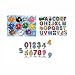 Melissa & Doug Fish Colors, ABC and Numbers Wooden Mix 'n Match Peg Puzzle Bundle