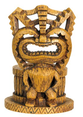 Happy Tiki Votive / Hawaii Candleholder