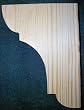 2" 5-1/2 X 7-1/2 Pine Bracket
