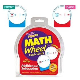 Math Wheel Flash Cards - Addition and Subtraction by Trend