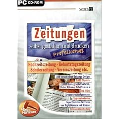 Zeitungen selbst gestalten und drucken - Professional / CD-ROM f�r Windows 98/Me/XP