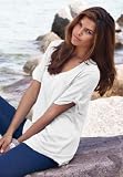 Roamans Plus Size Boyfriend Slub Tunic