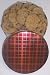 Gourmet Food : Scott's Cakes 1 lb. Oatmeal Raisin Cookies in a Plaid Tin