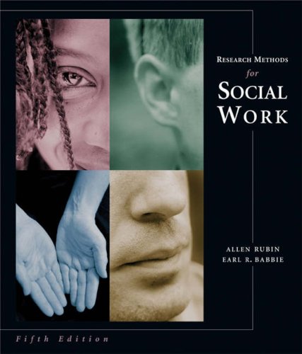 research methods for social work with infotrac