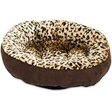 Aspen Pet Round Bed Animal Print - 18"