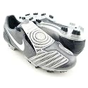 NIKE Total 90 Strike II FG New Soccer Cleats Shoes Gray Mens