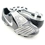 NIKE Total 90 Strike II FG New Soccer Cleats Shoes Gray Mens