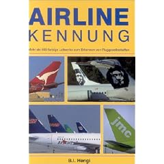 Airline-Kennung: Mehr als 590 farbige Leitwerke zum Erkennen von Fluggesellschaften