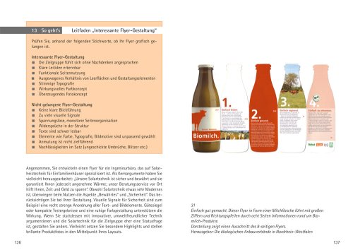 Flyer optimal texten, gestalten, produzieren