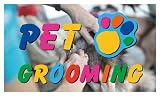 Advertising Plane - bb276 - Pet Grooming Dog Cat Shop - 90x52,5 cm