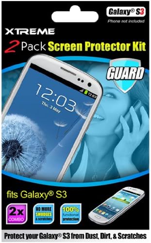 Rebelite High Definition Screen Protector for Samsung Galaxy 3 w/ Smudge &amp; Scratch Resistant &amp; Ultra Clear Material (2-Pack)