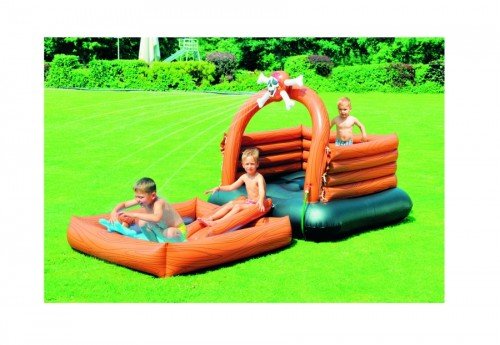 friedola Wehncke Hüpfburg Piraten mit Spielpool und Rutsche