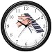 Pianist Hands Playing Piano Classical Musician 1 Wall Clock by WatchBuddy Timepieces (Black Frame)