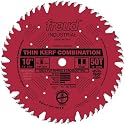 Freud LU83R010 10-Inch 50 Tooth ATB Thin Kerf Combination Saw Blade with 5/8-Inch Arbor and PermaShield Coating