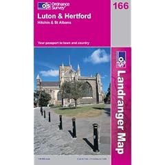 Luton and Hertford, Hitchin and St.Albans (Landranger Maps)