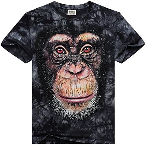 Animal 3D Printed T-Shirts Rise Of The Planet Of The Apes Stereo M