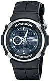 Casio Men's G300-3AV G-Shock Analog-Digital Black Street Rider Watch
