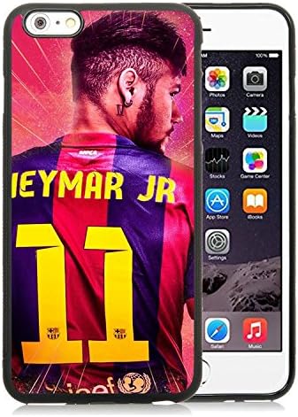 iPhone 6 Plus Case,neymar fc barcelona Black iPhone 6S Plus 5.5 Inches Shell Case,TPU Cover
