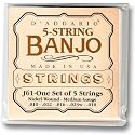 D'Addario J61 5-String Banjo Strings