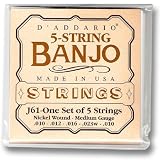 D'Addario J61 5-String Banjo Strings