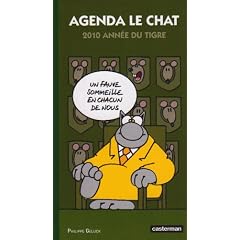 Mini Agenda Le Chat - 2010 ann�e du Tigre