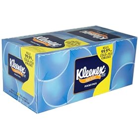 Kleenex Anti Viral Tissue, 16 Pocket Packs, 10 3 Ply Tissues per Pack Kleenex Anti-Viral Tissue, 16 Pocket Packs, 10 3-Ply Tissues per Pack