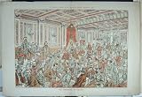 1888 POLITICAL CARTOON COMMISSION FINANCE CHRISTMAS
