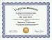 Vegetarian Vegetarianism Degree: Custom Gag Diploma Doctorate Certificate (Funny Customized Joke Gift - Novelty Item)