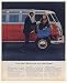 1963 VW Volkswagen Station Wagon Feel to Show Up Print Ad (45175)