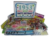50s Retro Candy Decade 60th Birthday Gift Box - Nostalgic Candy 1953