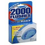 2000 Flushes 20801 Blue Plus Bleach Antibacterial Automatic Toilet Bowl Cleaner, 3.5 Oz.