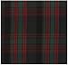 Durable Flat Weave 100% Cotton Plaid Tablecloth 54x90 Inches